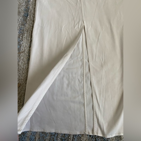 Splendid Rhiannon White Denim Maxi Skirt Size M NWT - Picture 9 of 9